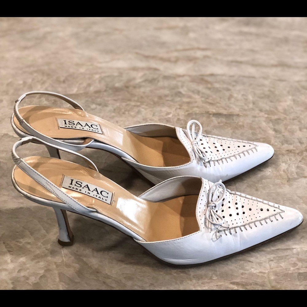 Isaac Mizrahi Vintage Pointy Slingback Heels